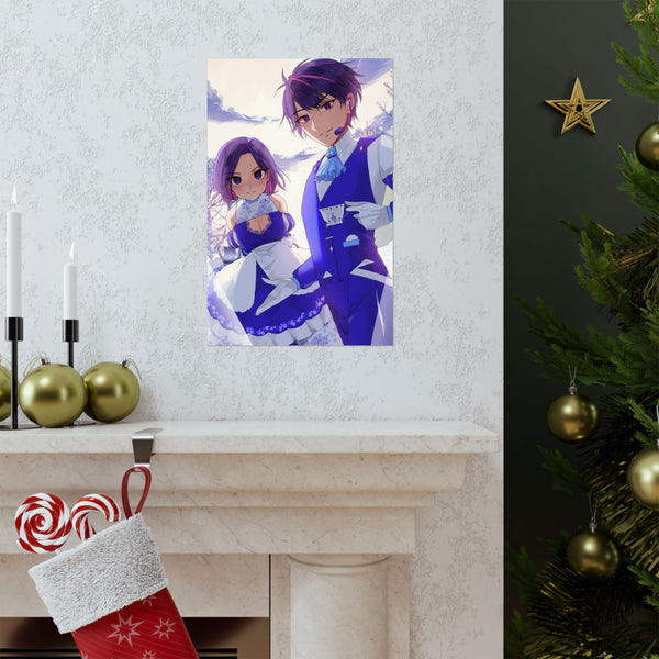 Winter Wondertea Laedee x Falseyed Poster (11x17) [Mythic]