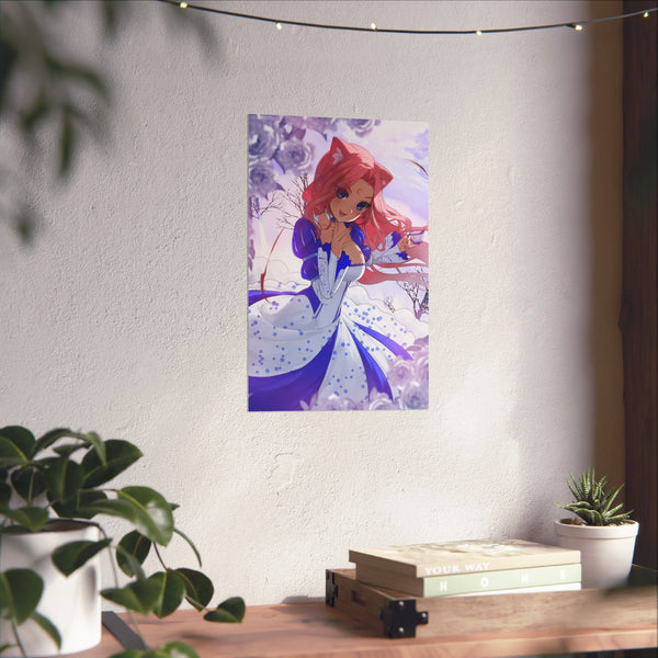 Winter Wondertea MeowMoonified Poster (11x17) [Mythic]