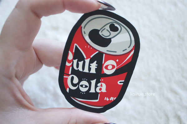 Cult O' Cola - 3 Inch Matte Vinyl Sticker