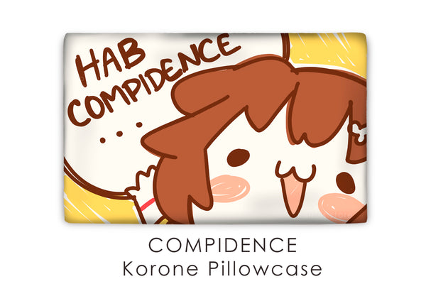 COMPIDENCE Korone Pillowcase [HoloLive]
