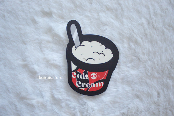 Cult o' Cream - 3 Inch Matte Vinyl Sticker