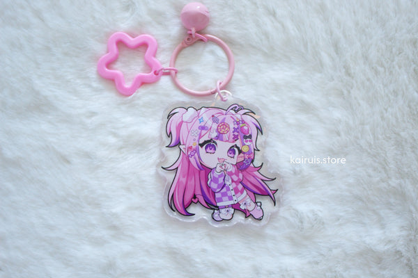 Deco Ironmouse Holo Charm [Vtuber]