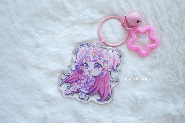 Deco Ironmouse Holo Charm [Vtuber]