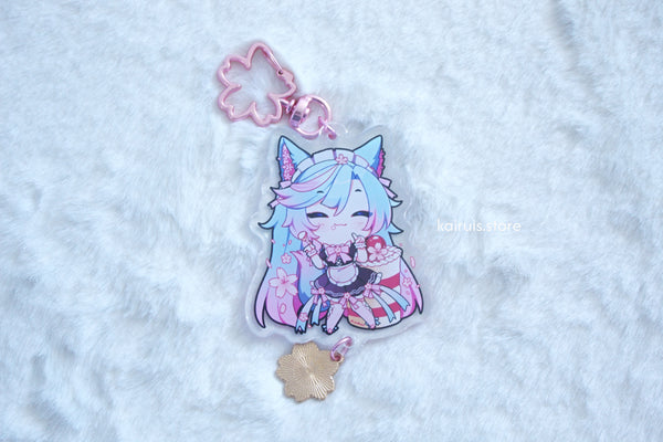 Maid Silvervale Holo Charm [Vtuber]