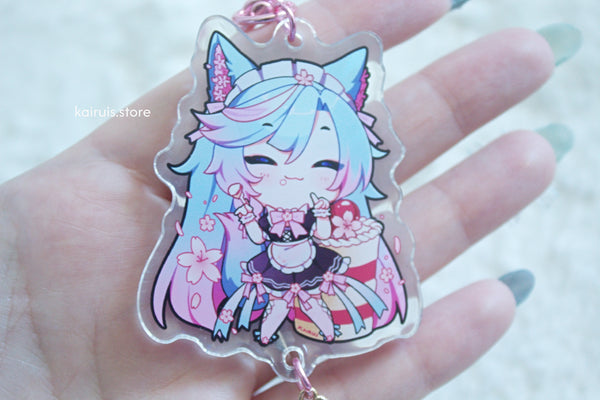 Maid Silvervale Holo Charm [Vtuber]