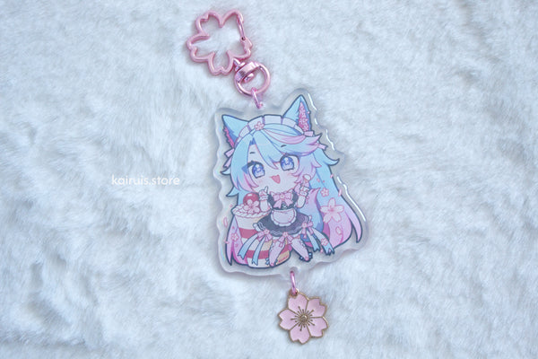 Maid Silvervale Holo Charm [Vtuber]