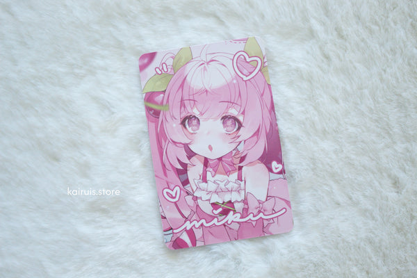 Sakura Miku Photocard [Vtuber]