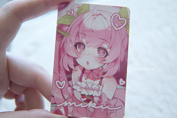 Sakura Miku Photocard [Vtuber]