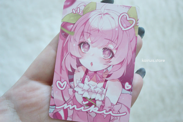 Sakura Miku Photocard [Vtuber]