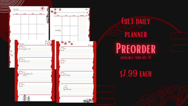 Cult Daily Planner [Original] PREORDER