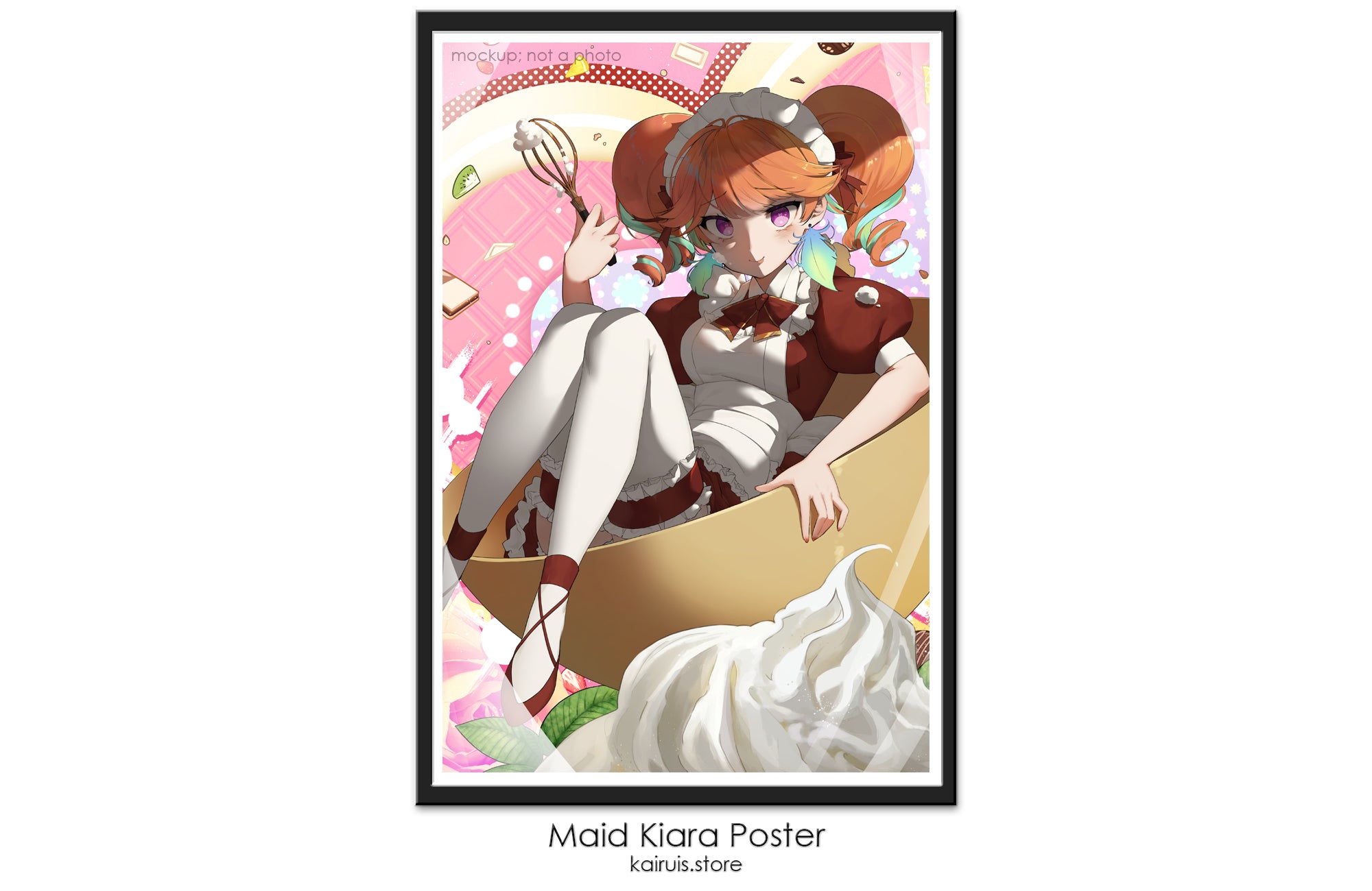 Kiara Maid Poster [Hololive]