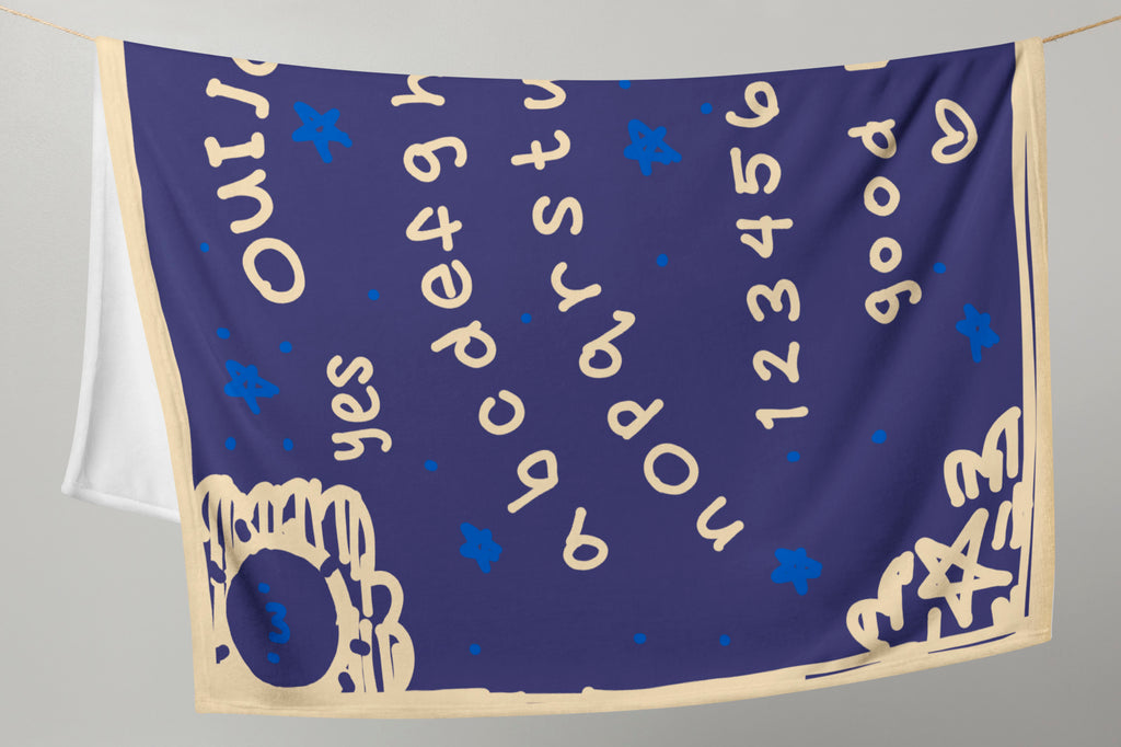 Scribbly Ouija Board Throw Blanket ORIGINAL Kairui s