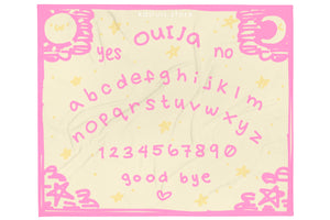 Scribbly Ouija Board Throw Blanket [ORIGINAL]