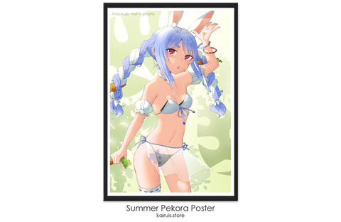 Summer Pekora Poster