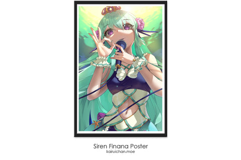 Siren Finana Poster [Nijisanji]