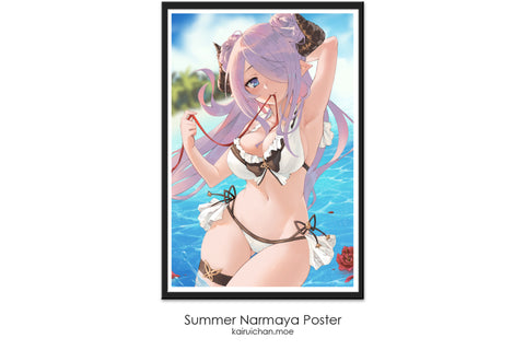 Summer Narmaya Poster [Granblue]